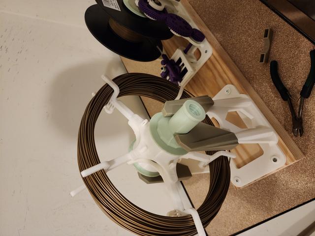 Spool Winder Donor Frame Extension 3D model thumbnail