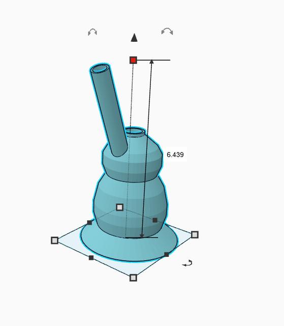 Perc MiniBong Elite 3D model thumbnail