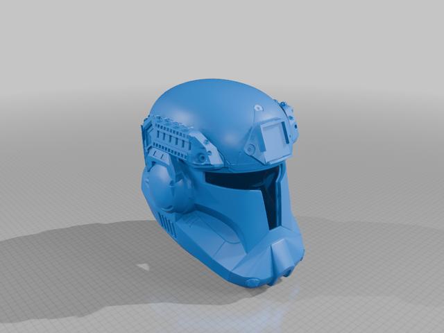 TACTICAL CLONE COMMANDO 3D model thumbnail