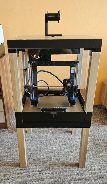 Prusa MK4 - Building a box modified for printing height (Stavba boxu upraveného kvůli výšce tisku) 3D model thumbnail