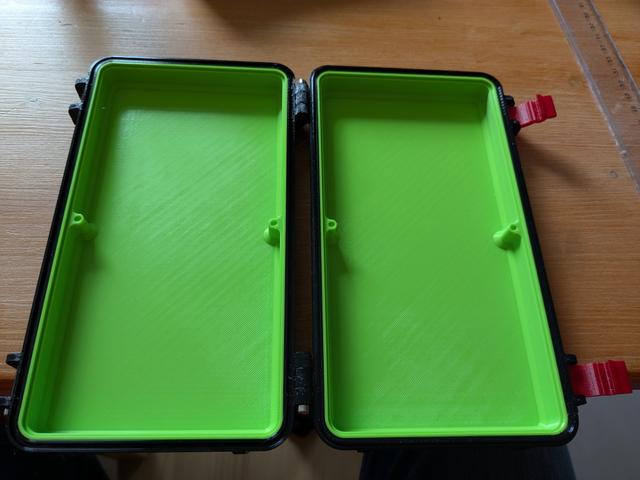 PINECIL & TS100/101 ALL-IN-ONE CASE empty lidded inserts 3D model thumbnail
