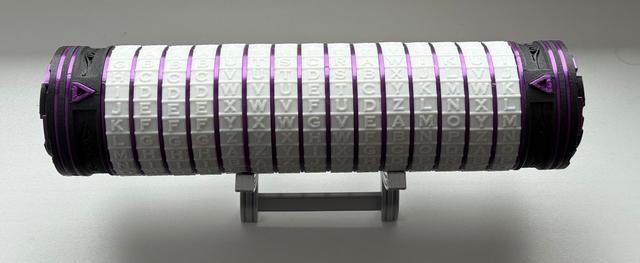 Cryptex (15 letter wheels) 3D model thumbnail