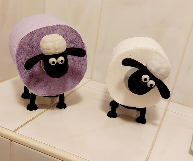 toilet paper roll holder 3D model thumbnail
