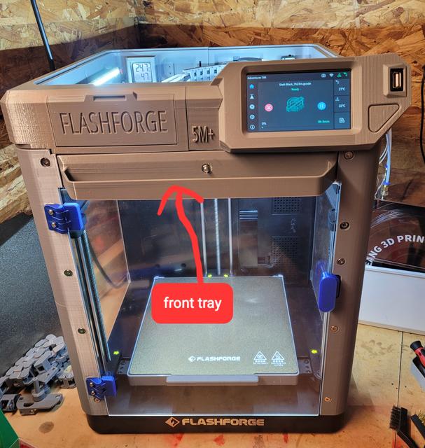 Flashforge 5M+ Ilyas Enclosure Mod V2 3D model thumbnail