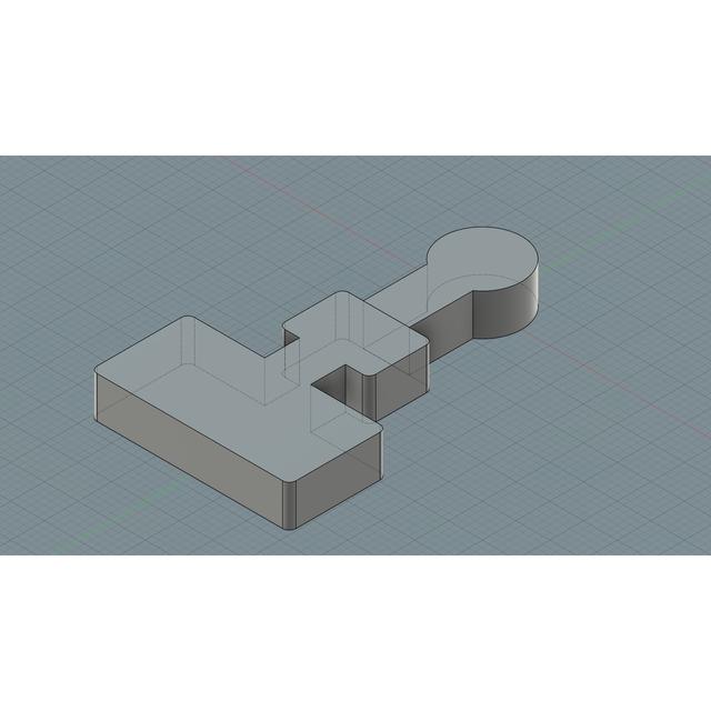 music machine hook replacement 3D model thumbnail