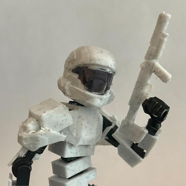 Lucky ODST 3D model thumbnail