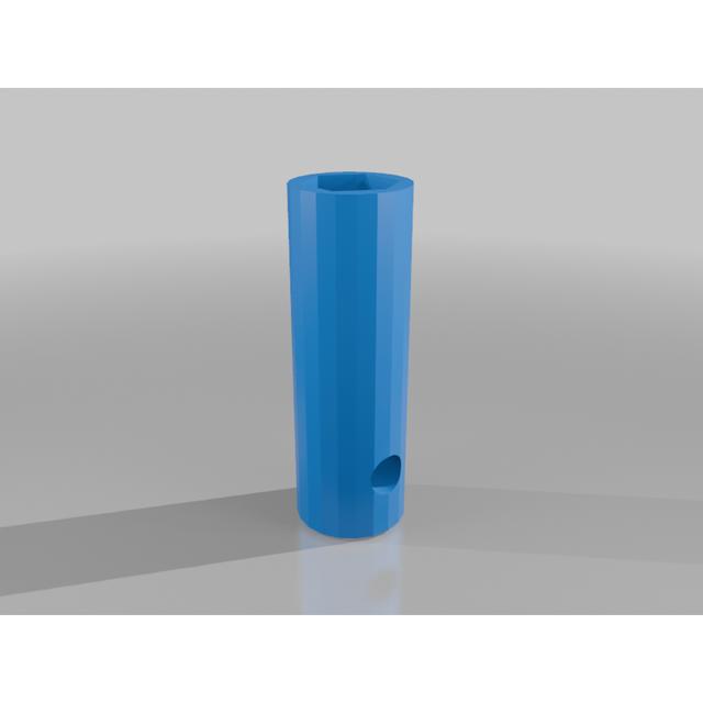 Spark plug wrench 21mm Briggs & Stratton 550 Series engine  (e.g mowing machine) 3D model thumbnail