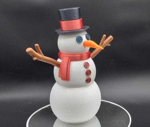 Giant Snowman Olaf nose 3D model thumbnail