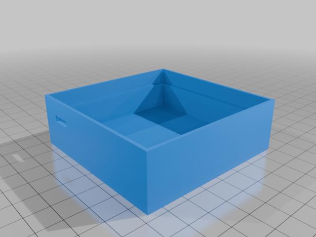 8x8 Digital RGB LED Matrix (ESP32-C3 SuperMini) 3D model thumbnail