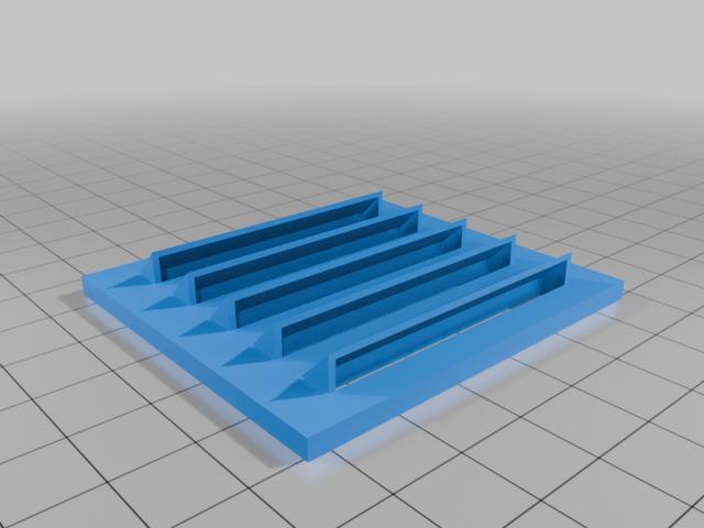 Rejillas de ventilación 3D model thumbnail