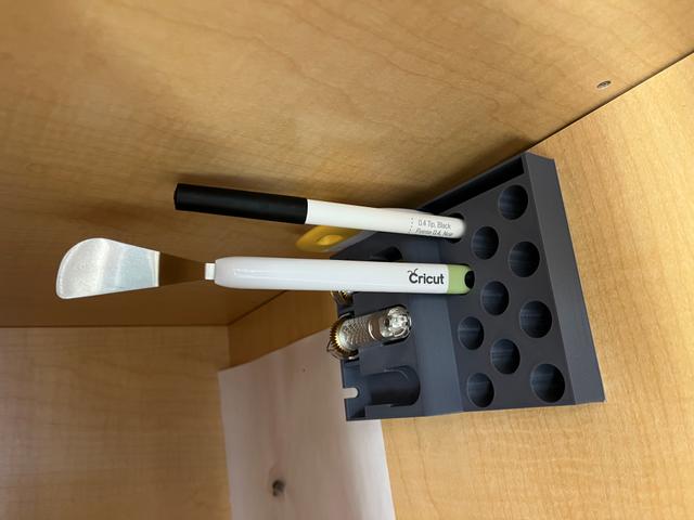 Cricut Tool Holder 3D model thumbnail