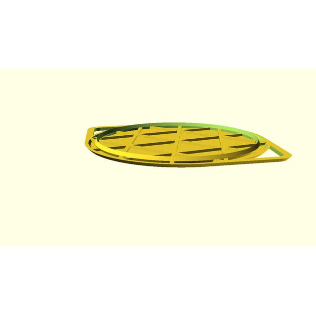 circular_mesh_plate_4GC8 3D model thumbnail