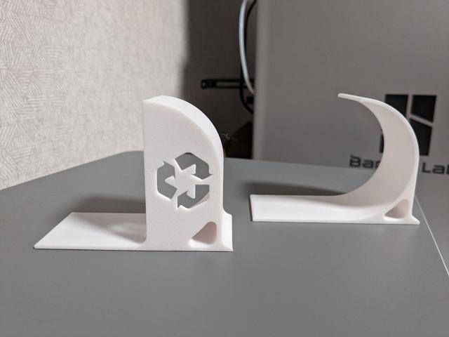 Trash Bag Roll Holder (remix, without side wall) 3D model thumbnail