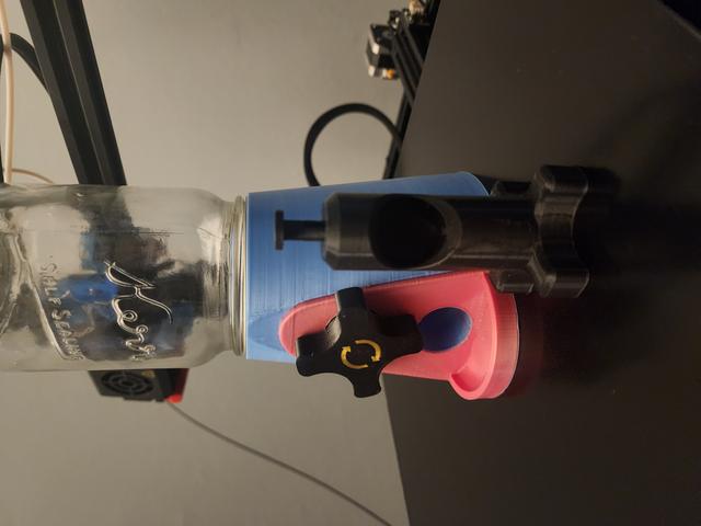 Printable Pin Knob with Arrows 3D model thumbnail