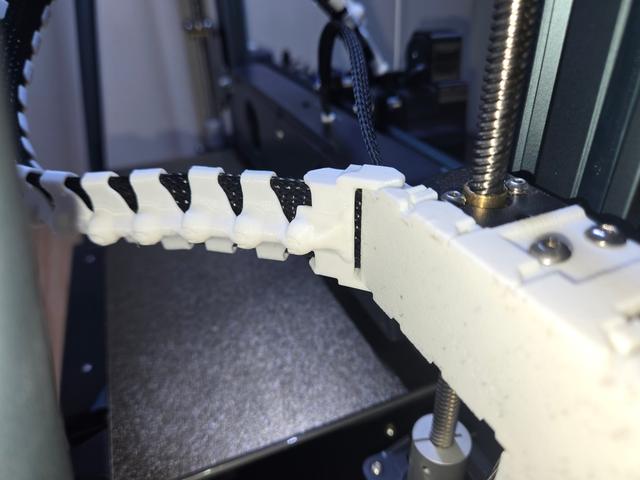 Neptune 4 Plus Cable Chain & Spine 3D model thumbnail