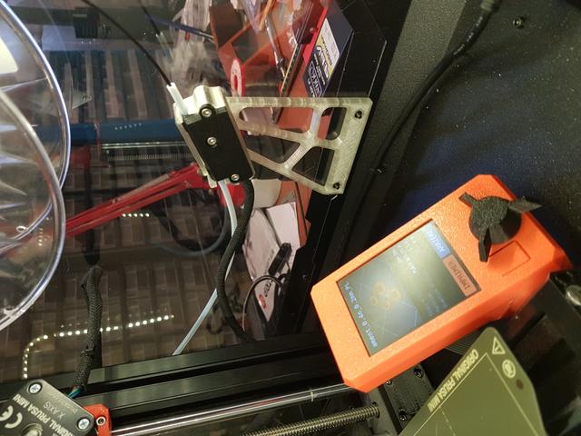Prusa Mini Sensor holder for enclosure 3D model thumbnail