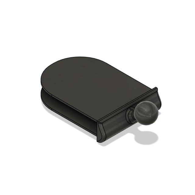 Volkswagen Plus - Phone Holder 3D model thumbnail