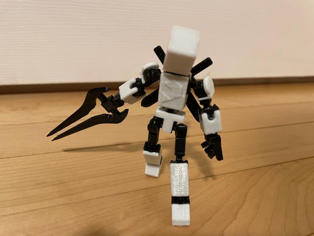 Halo Energy Sword for Mini 13 (Connected to Arm) 3D model thumbnail