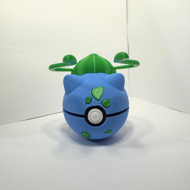 Bulbasaur PokeBall 3D model thumbnail