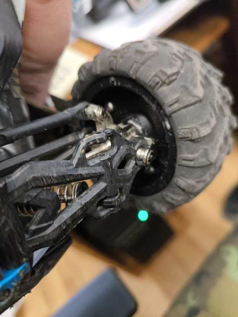Suchiyu 16102 pro wheel 1/16 RC model 3D model thumbnail