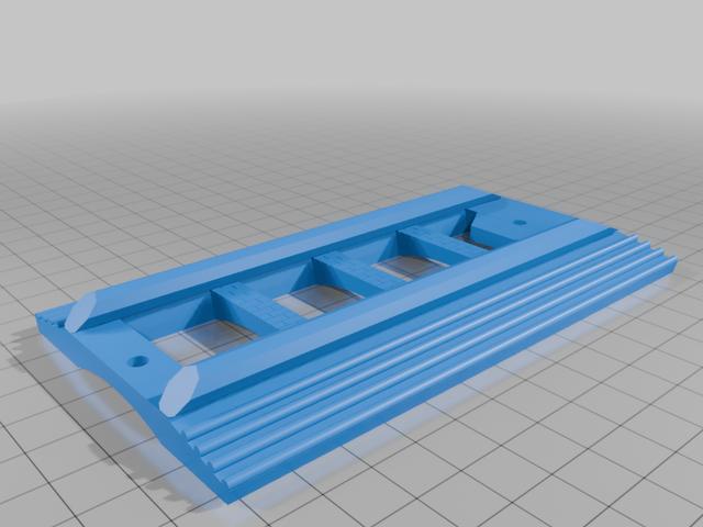 Booster tube parts for 1:1 Spirit Halloween Proton Pack 3D model thumbnail