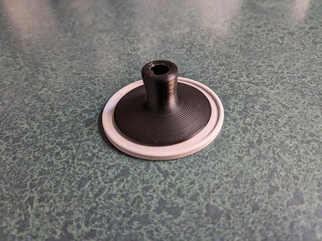 Thin layers scraper table top holster 3D model thumbnail
