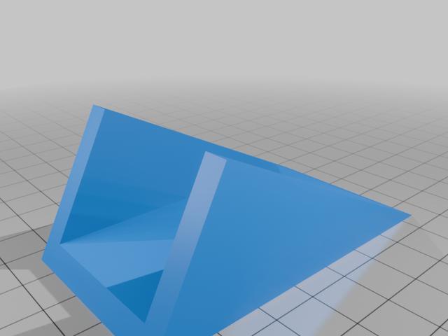 LG Washer/Dryer Power Switch Cover 3D model thumbnail