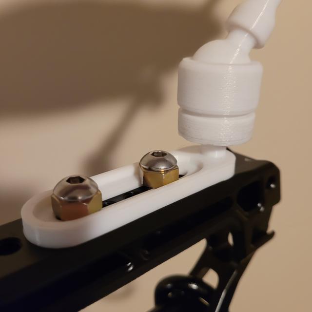 Camera rig mount (for 20mm articulated arm) 3D model thumbnail