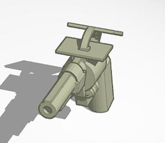 Gmod gun for mini/dummy/lucky 13! 3D model thumbnail