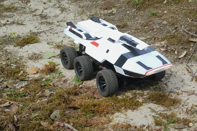 RC Mako (adapted to Tamiya G6-01 chassis) 3D model thumbnail