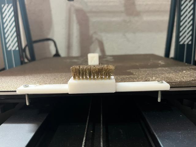 Nozzle cleaner for Elegoo neptune 3 plus 3D model thumbnail
