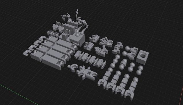 Easy 13: Demon 3D model thumbnail