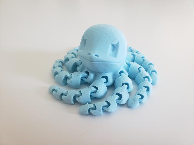 Squirtletopus 3D model thumbnail