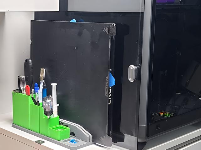 K1 Max Lid, Sheets and Gridfinity Customizable Tools Holder 3D model thumbnail