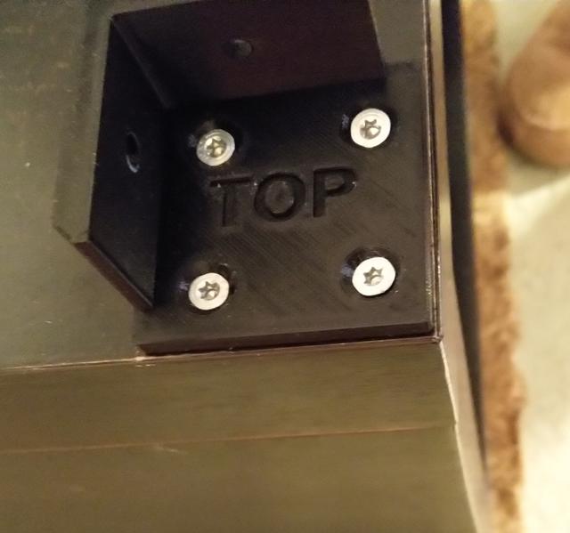 IKEA Lack Connector (Inside Mounting Version) 3D model thumbnail