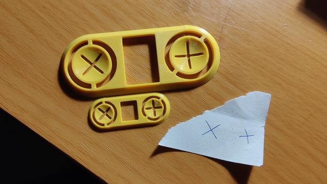 X+stencil 3D model thumbnail