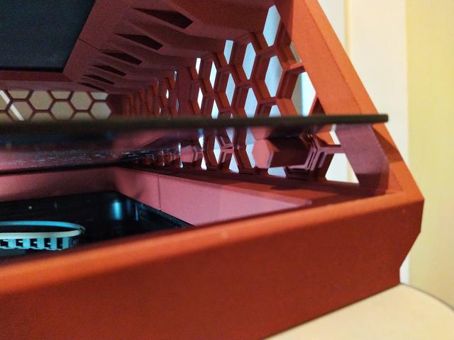 Angled HSW Glass-holders for AMS Riser 3D model thumbnail