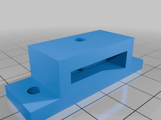 Magnet Holder for mailbox or other use cases 3D model thumbnail