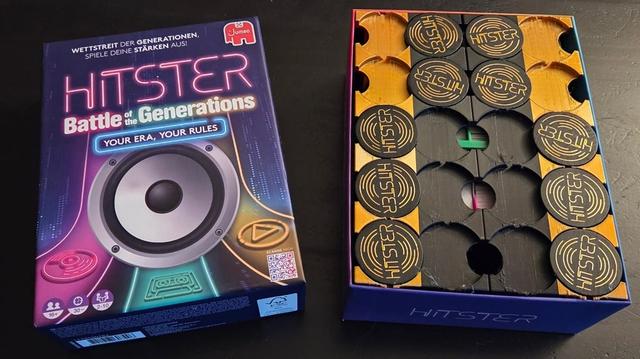 Hitster Battle of the Generations Inlay/Boxes/Token Holders 3D model thumbnail