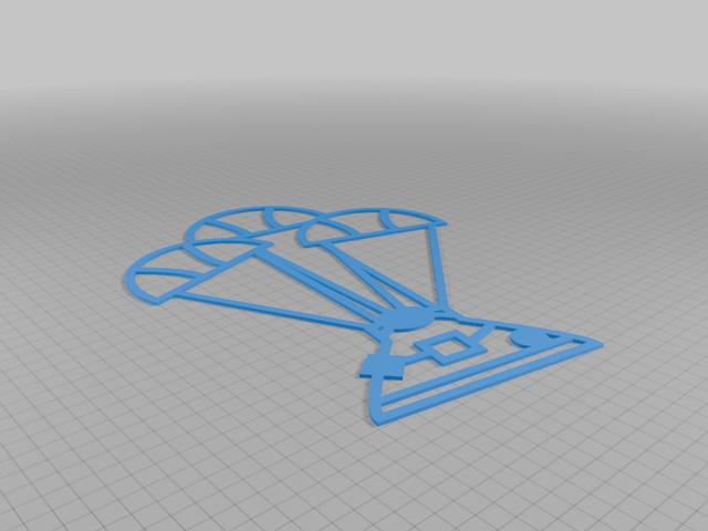 Artemis Splashdown Wall Art 3D model thumbnail