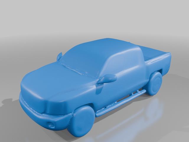 3rd gen dakota 3D model thumbnail