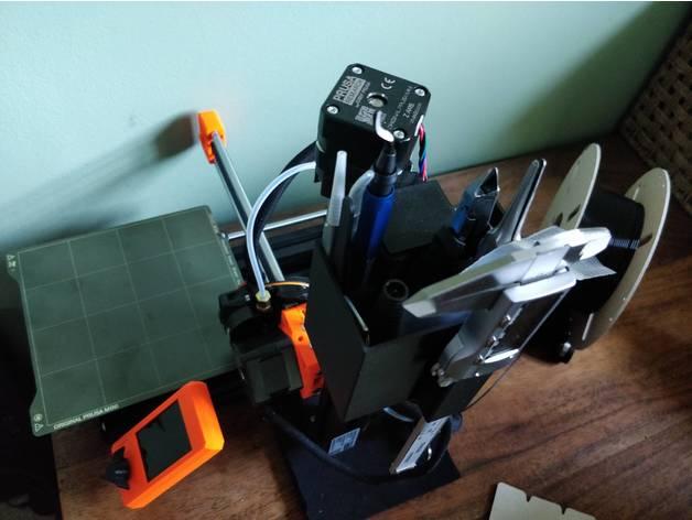 Prusa Mini Tool Holder 3D model thumbnail