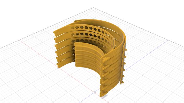 Stacked RC2 STL File 3D model thumbnail