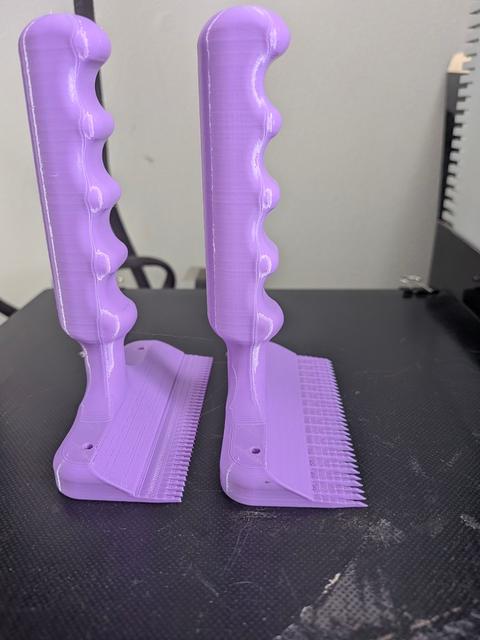 Dog Comb combined - No screw needed 3D model thumbnail