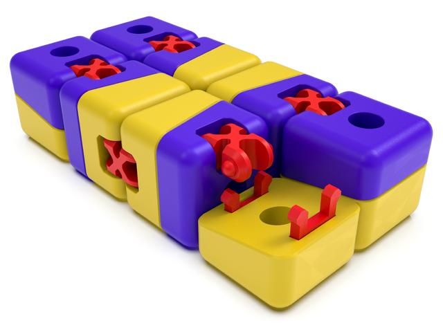 Infinity cube 3D model thumbnail