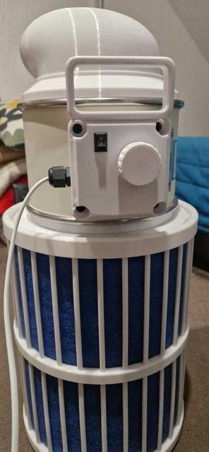 DIY Home Air Purifier with HEPA Filters 3D model thumbnail