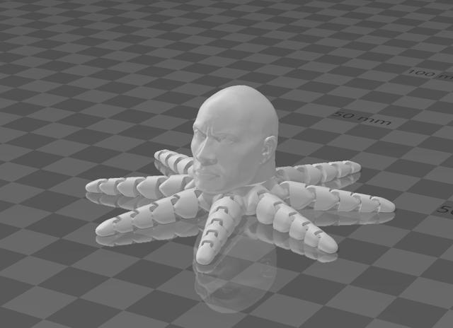Rocktopus 3D model thumbnail