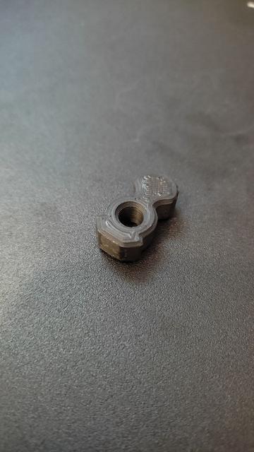 three position fidget toggle 3D model thumbnail