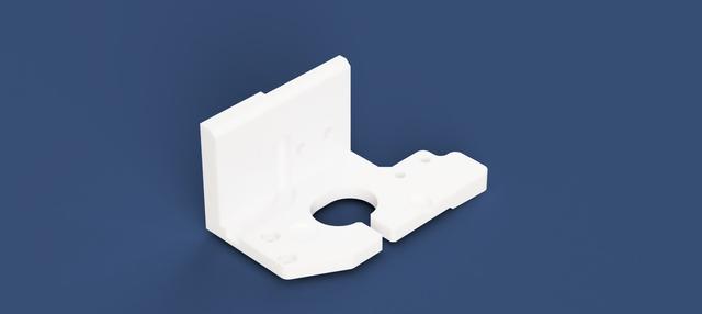 Flash Forge Adventurer 5M Sensor Stand (no extra spool holder) 3D model thumbnail