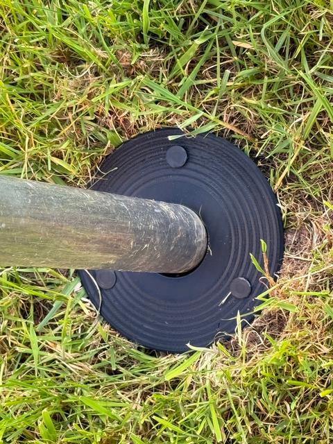Clothes drier post hole surround 3D model thumbnail